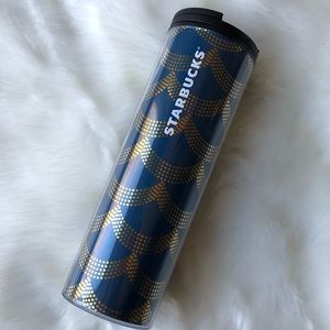 Starbucks 2017 Anniversary Travel Siren Gold Scale